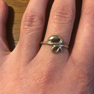 Snake Sterling Silver Ring